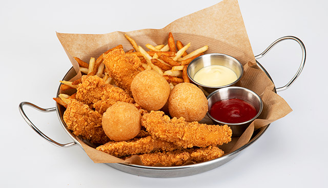 치킨텐더&치즈볼 포테이도